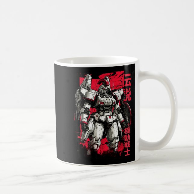 Taza De Café Clic Japanese Legendary Mecha Warrior Robot  (Derecha)