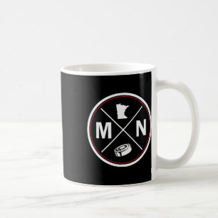 Taza De Café Clic Minnesota Hockey Mn Esquema