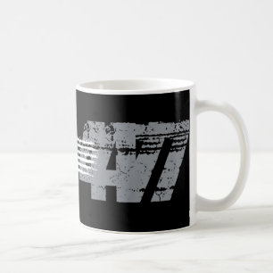 Taza De Café Clic Vintage 80s Estilo 86 47 Anti Trump 8647