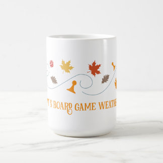 Taza De Café Clima de Juego de Mesa de Otoño