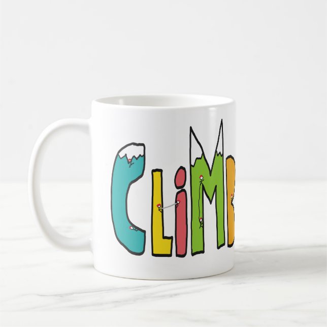 Taza De Café Climb (Izquierda)