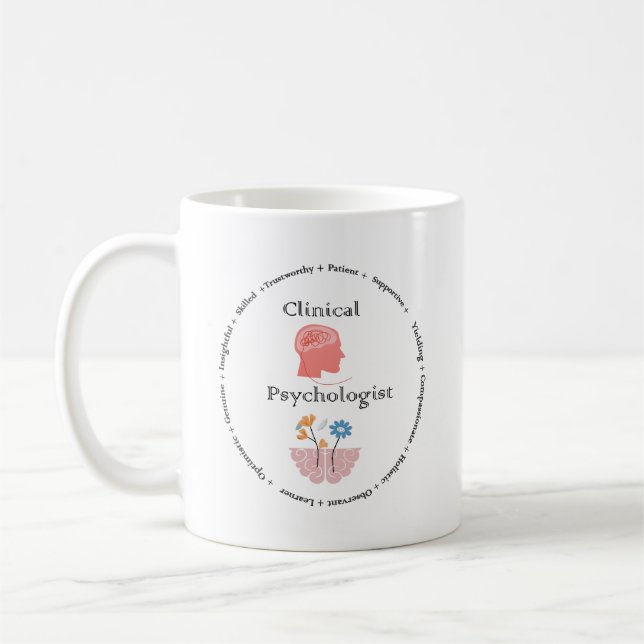 Taza De Café Clinical Psychologist skills (Izquierda)