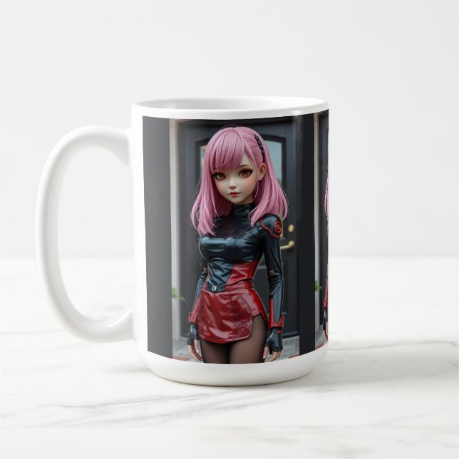 Taza De Café Clone Cyborg Girl (Izquierda)
