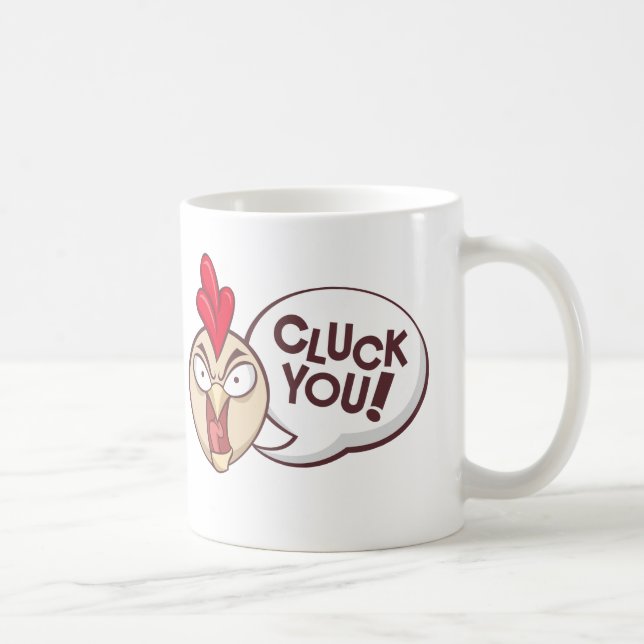 Taza De Café ¡Cloqueo usted! (Derecha)