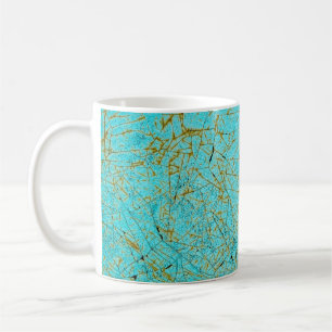 Taza De Café closeup of old, grunge metal car body texture with