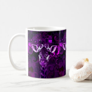 Taza De Café Closeup Purple