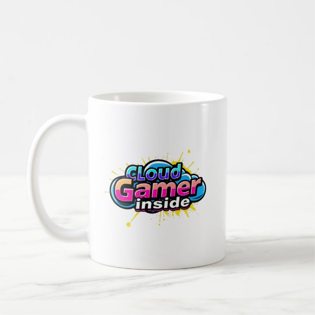 Taza De Café Cloud gamers inside  (Izquierda)