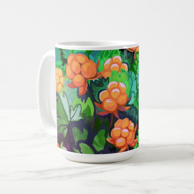 Taza De Café Cloudberries (Anverso izquierdo)