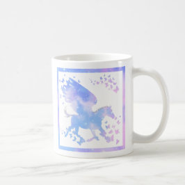 Taza De Café Clouds Coffee Mug de Bunny and Pegasus