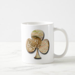 Taza De Café Clover de lienzo