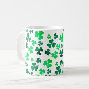 Taza De Café Clover Shamrock Irish Green Spring St Patrons Day