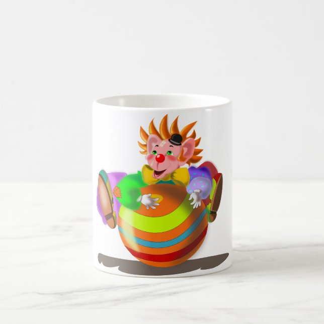 Taza De Café Clown Coffee Mug (Centro)
