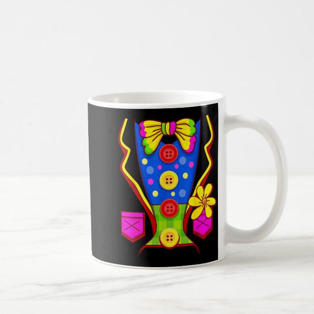 Taza De Café Clown Costume Circus  (Derecha)