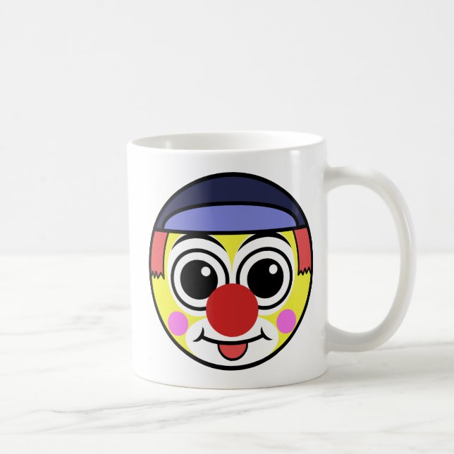 Taza De Café Clown Face Coffee Mug (Derecha)