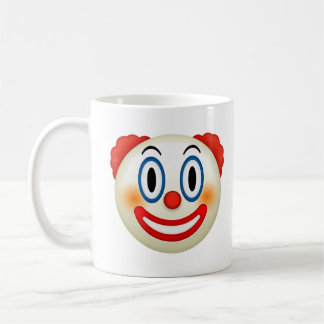 Taza De Café Clown Face Emoji Camiseta