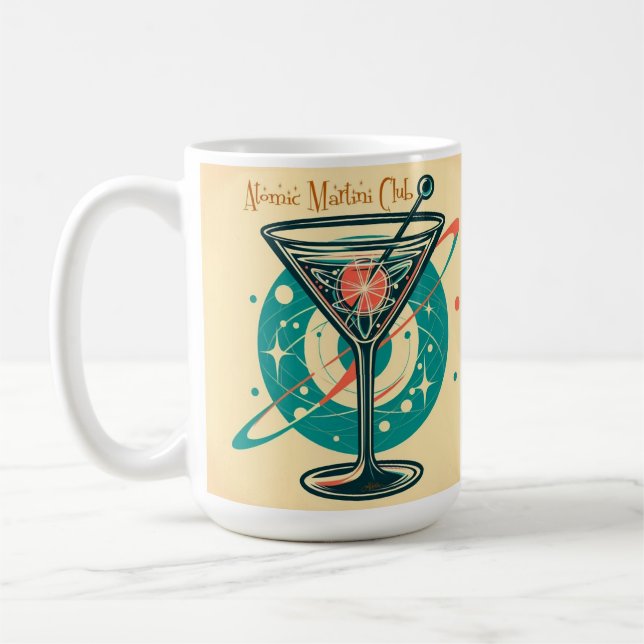 Taza De Café Club Atómico Martini (Izquierda)
