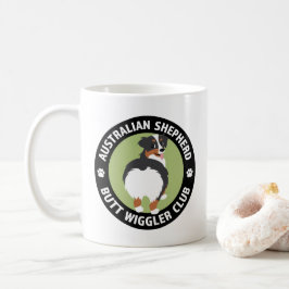 Taza De Café Club Australiano Shepherd Butt Wiggler