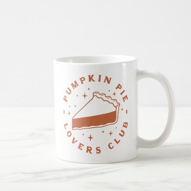 Taza De Café Club de amantes de la calabaza (Derecha)
