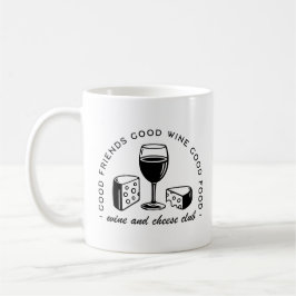 Taza De Café Club de amantes del vino y del queso