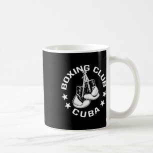 Taza De Café Club De Boxeo Cuba Gusta Gráfico Para Un Enamorado