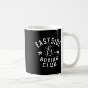 Taza De Café Club de boxeo del lado este retro - Dolor de cosec