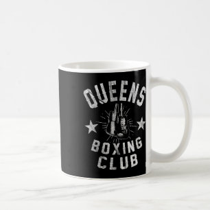 Taza De Café Club de boxeo Queens - Boxer con problemas de époc