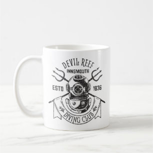 Taza De Café Club de buceo Innsmouth Lovecraftian