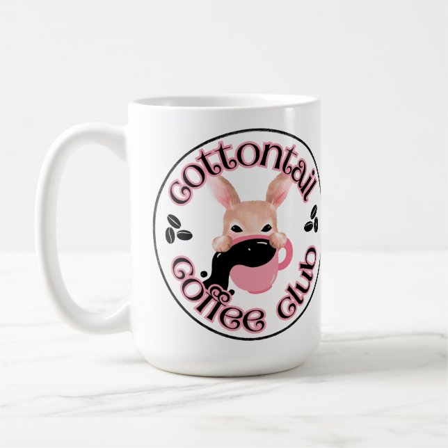 Taza De Café Club de Café Cottontail (Izquierda)