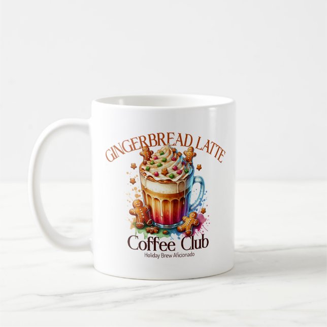 Taza De Café Club de Café Latte Gingerbread (Izquierda)