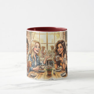 Taza de café Club de Chicas Lindas de Café