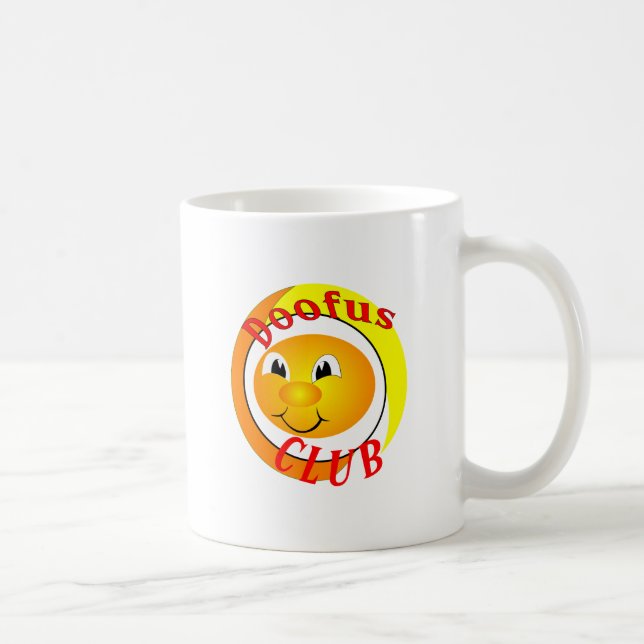 Taza De Café Club de Doofus (Derecha)