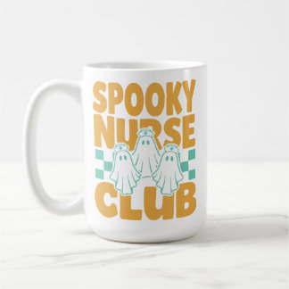 Taza De Café Club de Enfermeras Espeluznantes Equipo de Fantasm