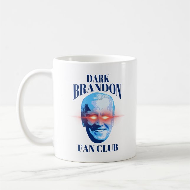 Taza De Café Club de fans de Dark Brandon (Izquierda)