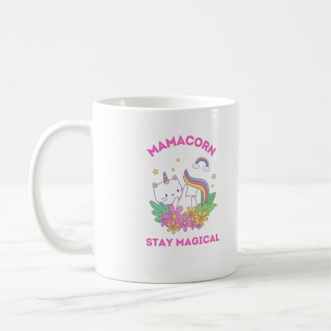 Taza De Café Club de fans de Unicorn Magic (Izquierda)