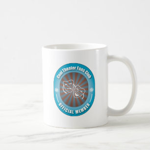Taza De Café Club de fans fresco del teatro