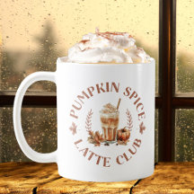 Club de Latte con Especias de Calabaza Otoño