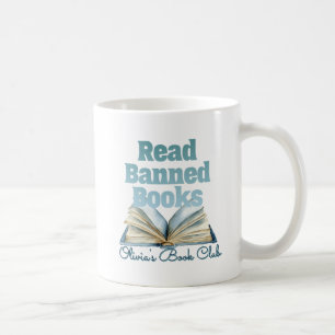Taza De Café Club de lectura de libros prohibidos