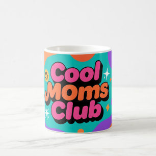 Taza De Café Club de Madres Geniales Diseño Tendencioso y Audaz