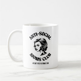 Taza De Café Club de mamás antisociales