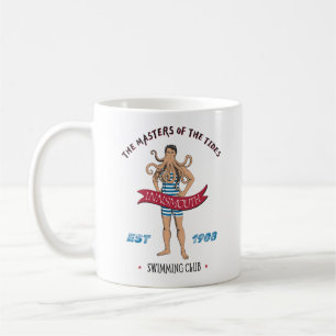 Taza De Café Club De Natación Innsmouth Lovecraft Cthulhu