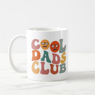 Taza De Café Club de Padres Geniales Papá Día del Padre Retro G