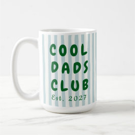 Taza De Café Club de Papás Geniales Personalizado Nombre