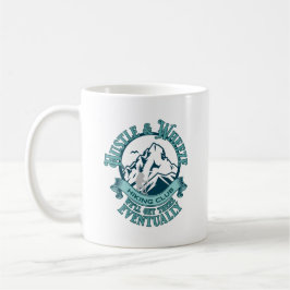 Taza De Café Club de Senderismo Hustle & Wheeze 