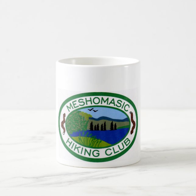 Taza De Café Club de Senderismo Meshomático Coffee Mug (Centro)