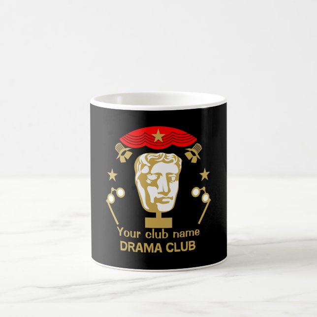 Taza De Café Club de teatro en acción (Centro)