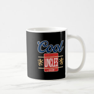 Taza De Café Club de tíos geniales para el nuevo tío del Día de