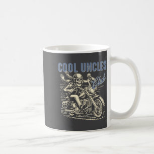 Taza De Café Club de Tíos Geniales Tío Motociclista Tío Retro M