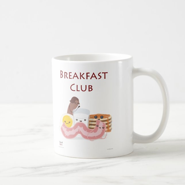 Taza De Café Club del desayuno (Derecha)