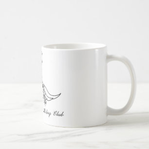 Taza De Café club del montar a caballo del bigote