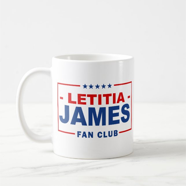 Taza De Café Club Letitia James Fan (Izquierda)